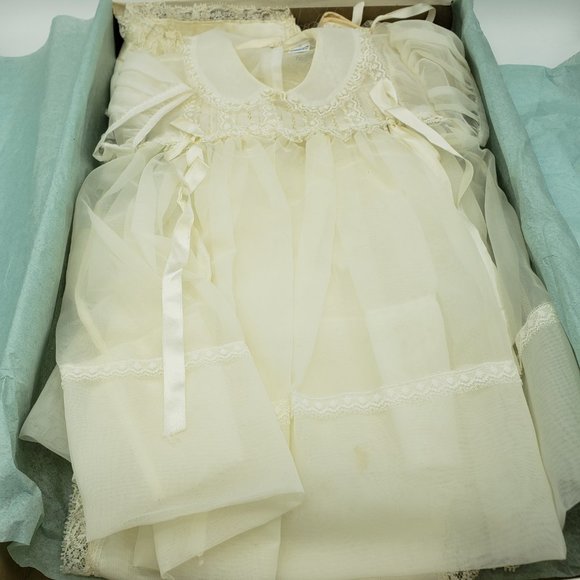 Vintage Baptism Dress by Carol Joy Creation - Picture 1 of 16